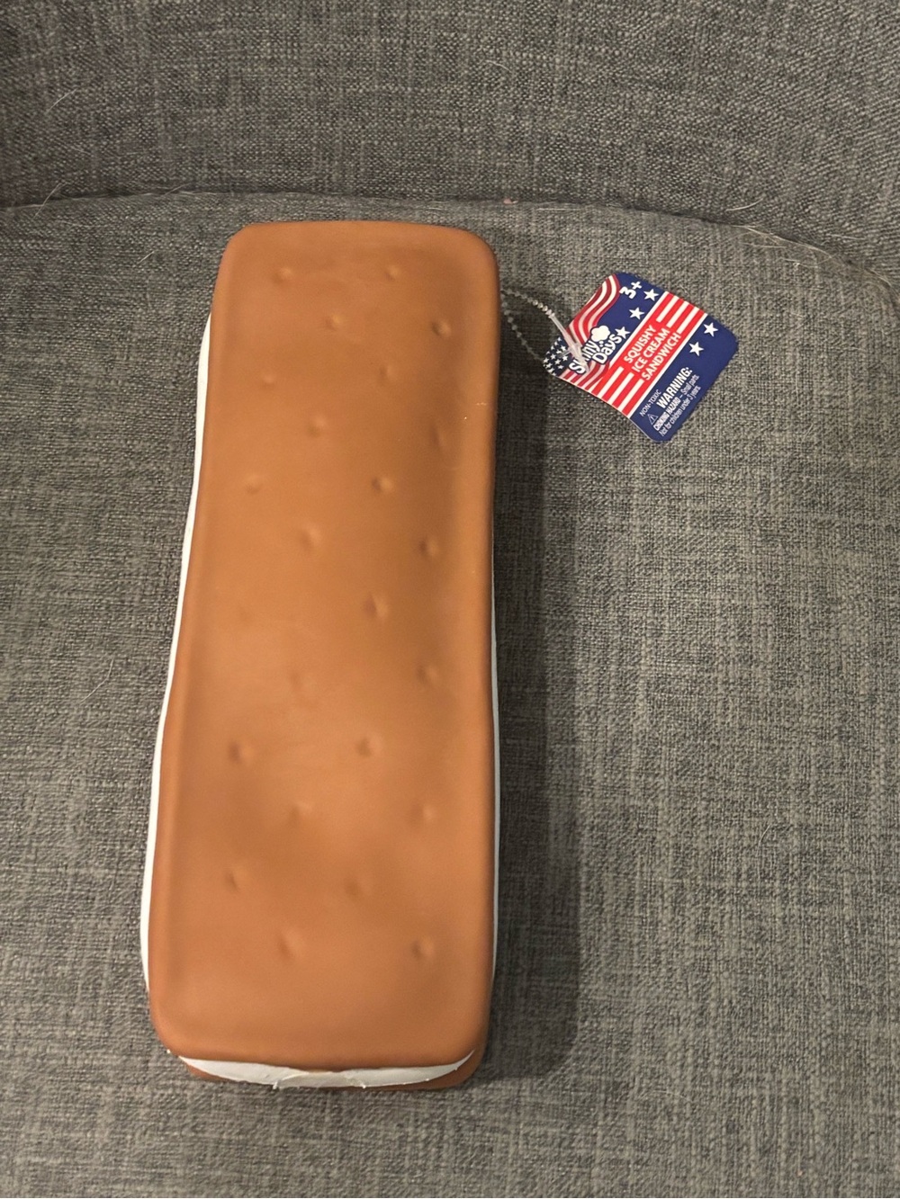Sunny Days Ice Cream Sandwich Squeezy Fidget Toy New with Tags